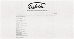 Desktop Screenshot of gabreta.eu