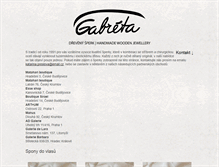 Tablet Screenshot of gabreta.eu
